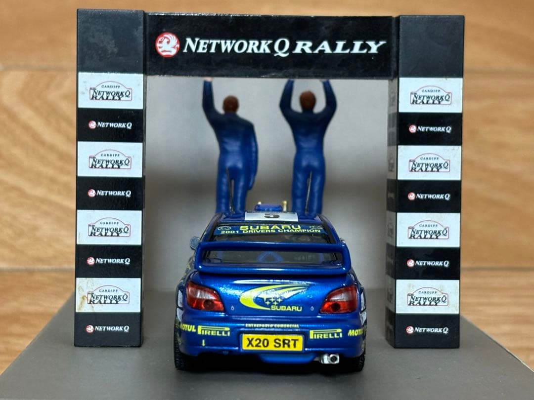 イクソ 1/43 スバル インプレッサ WRC ワールドチャンピオン2001