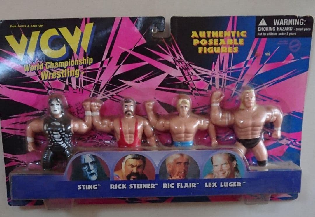 WCW フィギュア セット