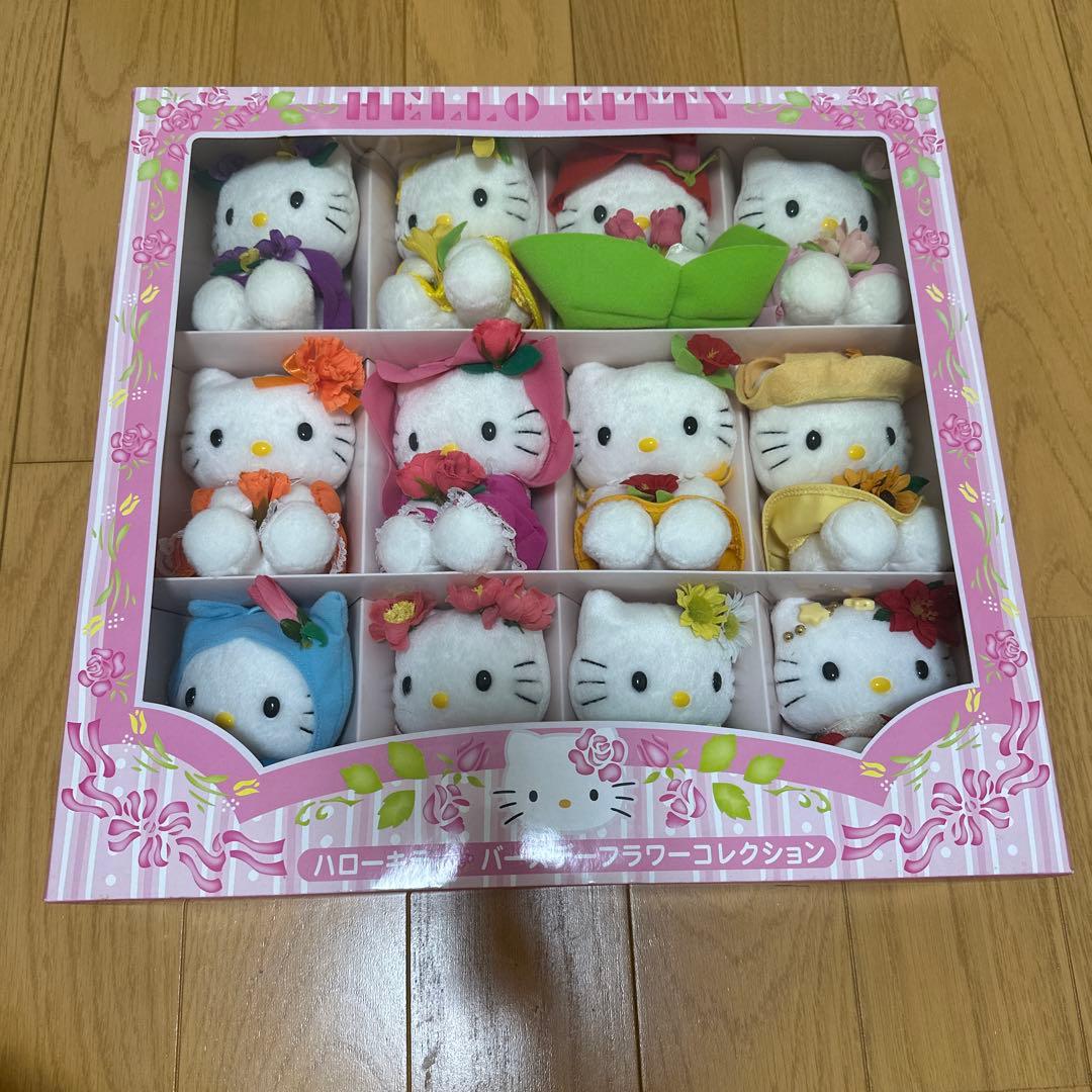 サンリオ キティ ぬいぐるみ バースデー フラワー コレクション 2003