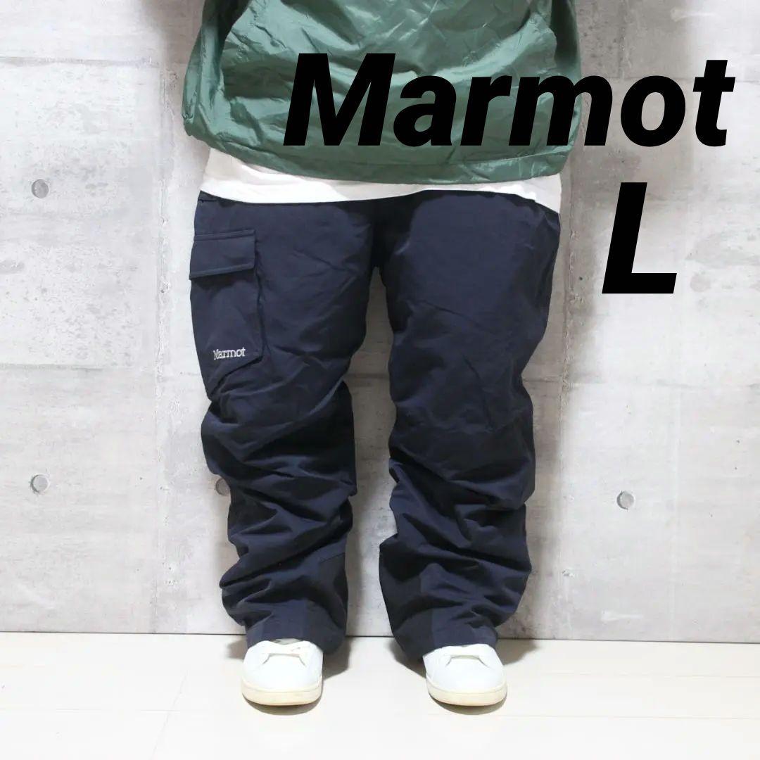 【極美品 希少極太】USA輸入 高機能【L】Marmot スノーボードパンツ