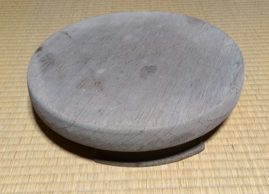 盆栽回転台木製　昌国