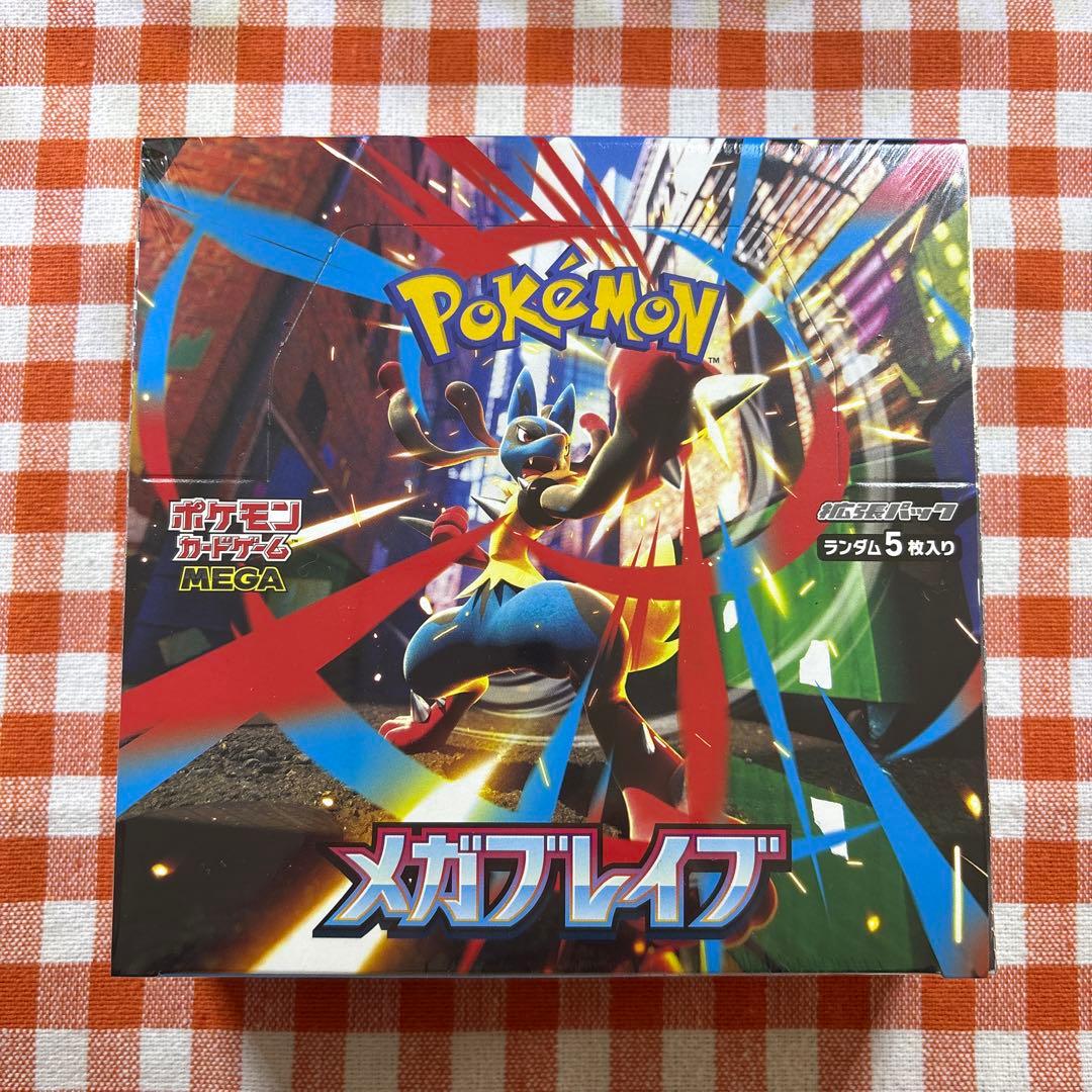 新品未開封 シュリンク付き ポケモンカード メガブレイブ 1BOX - メルカリ