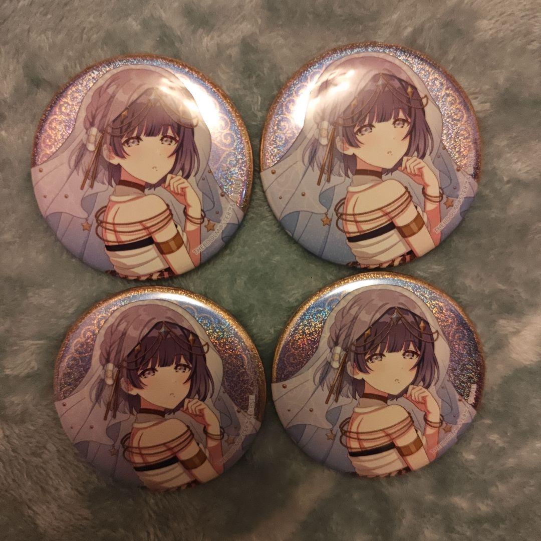 学マス アニメイトカフェ アラビアン グリッター缶バッジ 秦谷美鈴