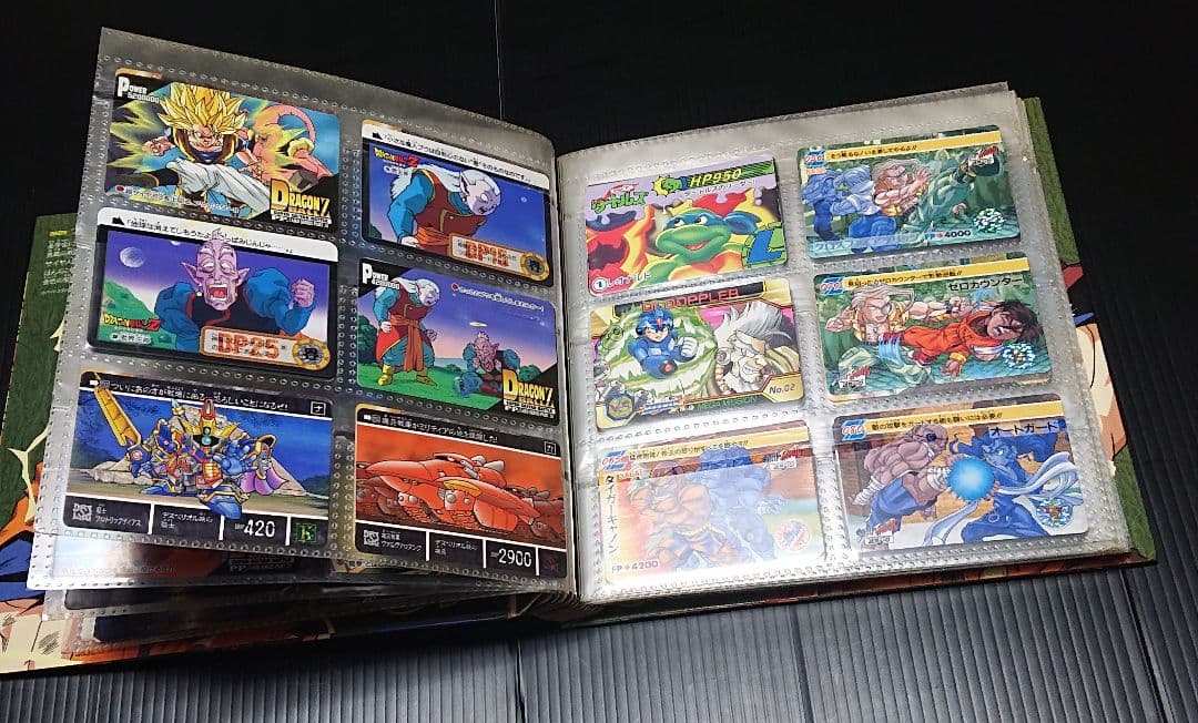 カードダスまとめ売り ドラゴンボールカードダス ロックマン 幽遊白書