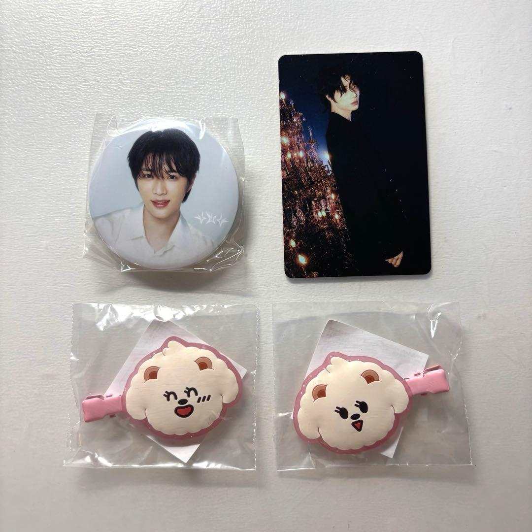 匿名配送】TXT ボムギュ 缶バッジ バムグッ 前髪クリップ セット