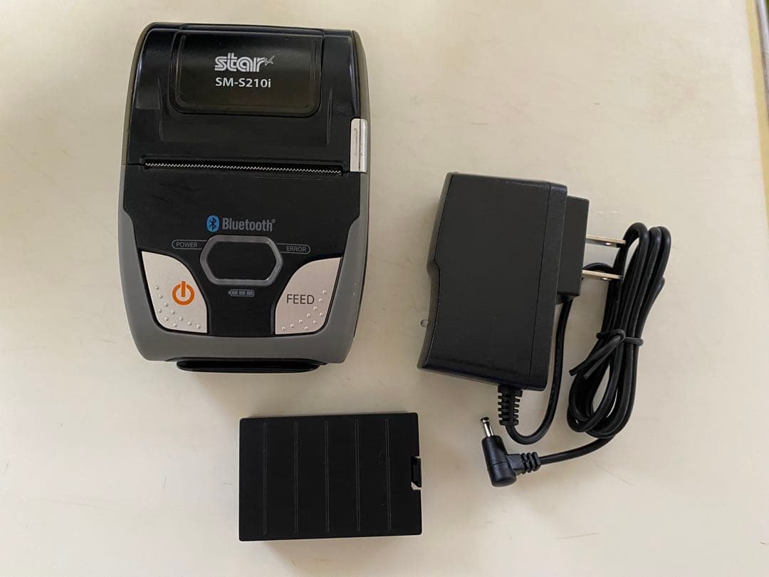 STAR SM-S210i bluetooth サーマルプリンター　ロール紙2個 Amazon.co.jp: スター精密 モバイルプリンター SM-S210i 対応感熱
