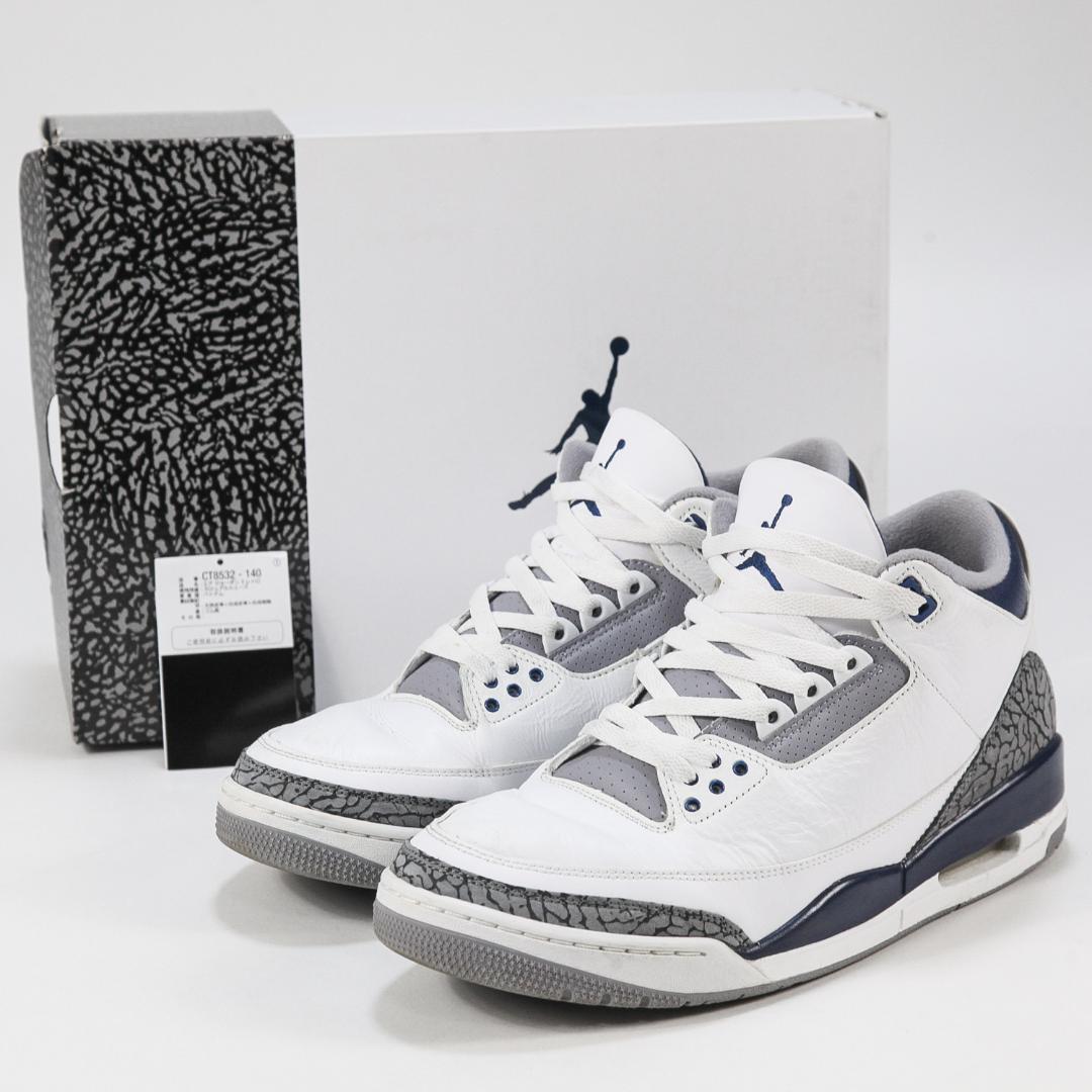 靴 NIKE AIR JORDAN 3 RETRO CT8532-140 30cm