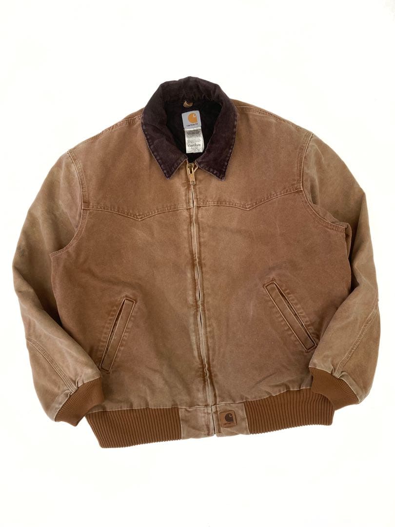 Carhartt サンタフェ　ブラウン ジャンパー