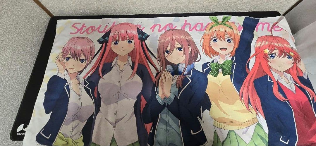 五等分の花嫁 キャラクターグッズセット かわいさ500％！『五等分の花嫁』ネグリジェ姿の中野五姉妹の