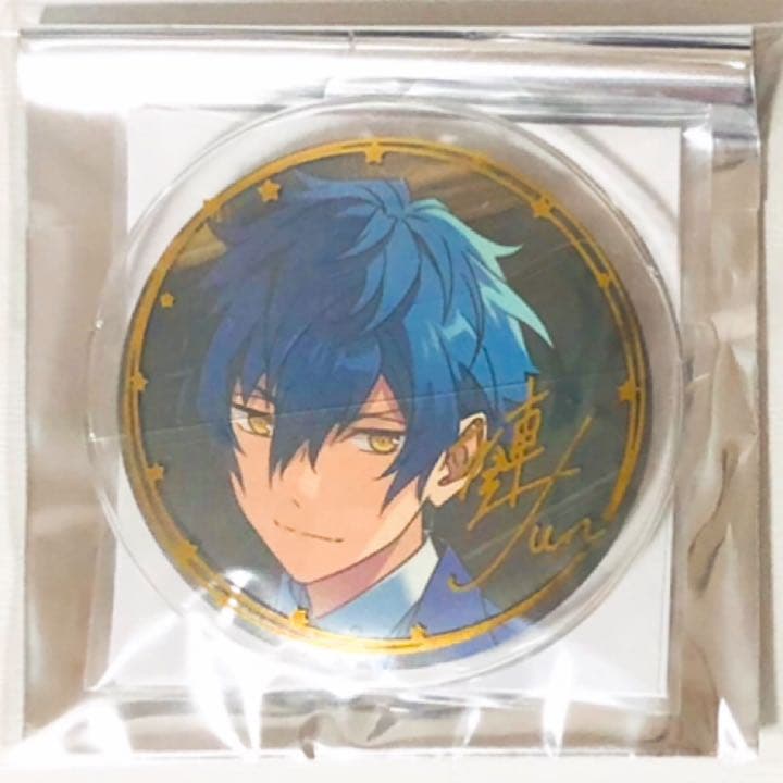 新品☆あんスタ【漣ジュン】5周年☆キャラバッジコレクション☆缶