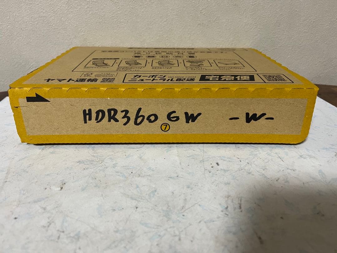 コムテック　ドライブレコーダー　HDR360GW -W-