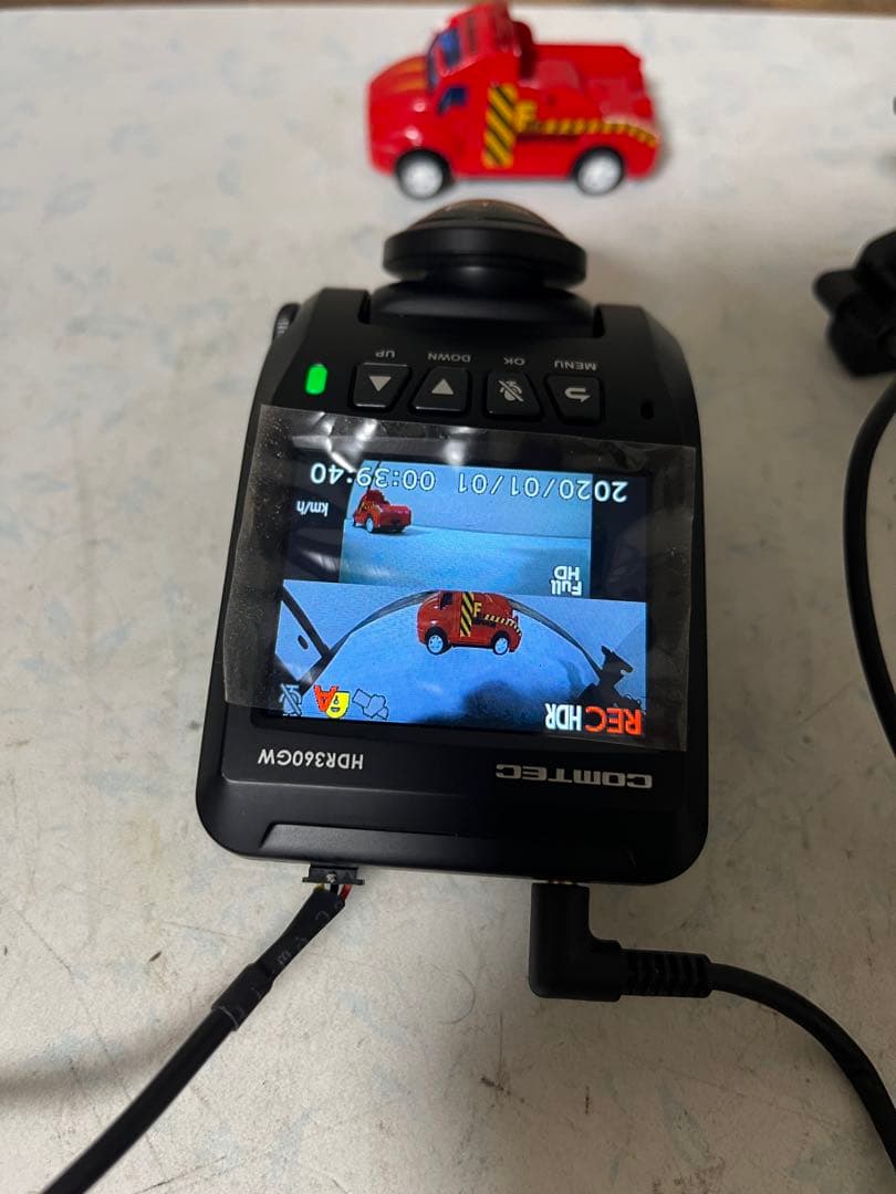 コムテック　ドライブレコーダー　HDR360GW -W-