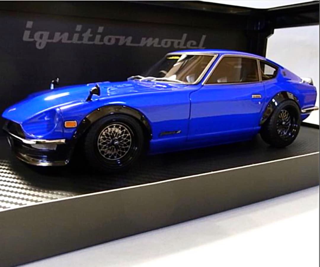 イグニッションモデル 1/18 フェアレディZ (S30) ブルー スターロード イグニッションモデル 1/18 日産 フェアレディ Z (S30) スターロード