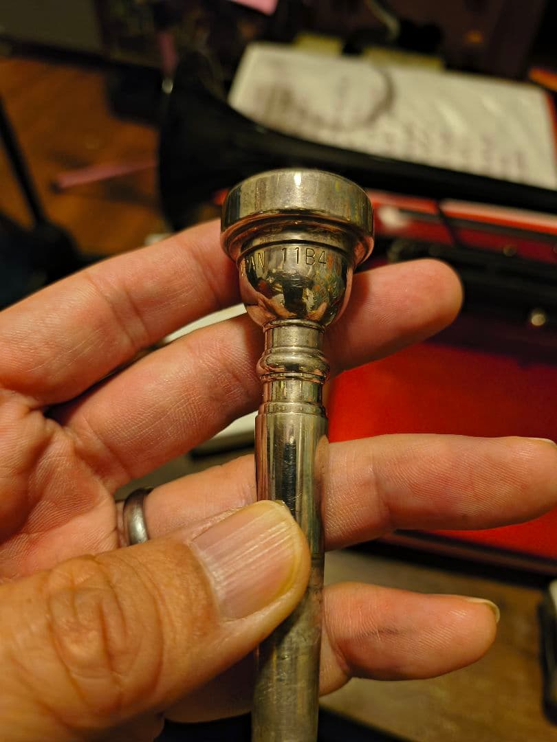 《美品》soleil STR-1トランペット マウスピース【YAMAHA付き】