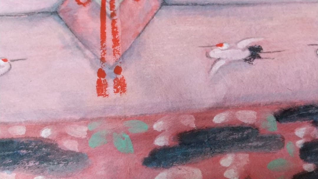 未表装 まくり 秦テルヲ 立雛図 - メルカリ