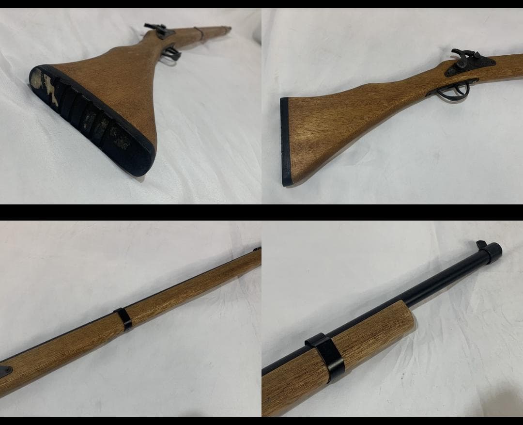 MARUSHIN マルシン 古式銃 1891 木製ストック 発火式モデルガン - メルカリ