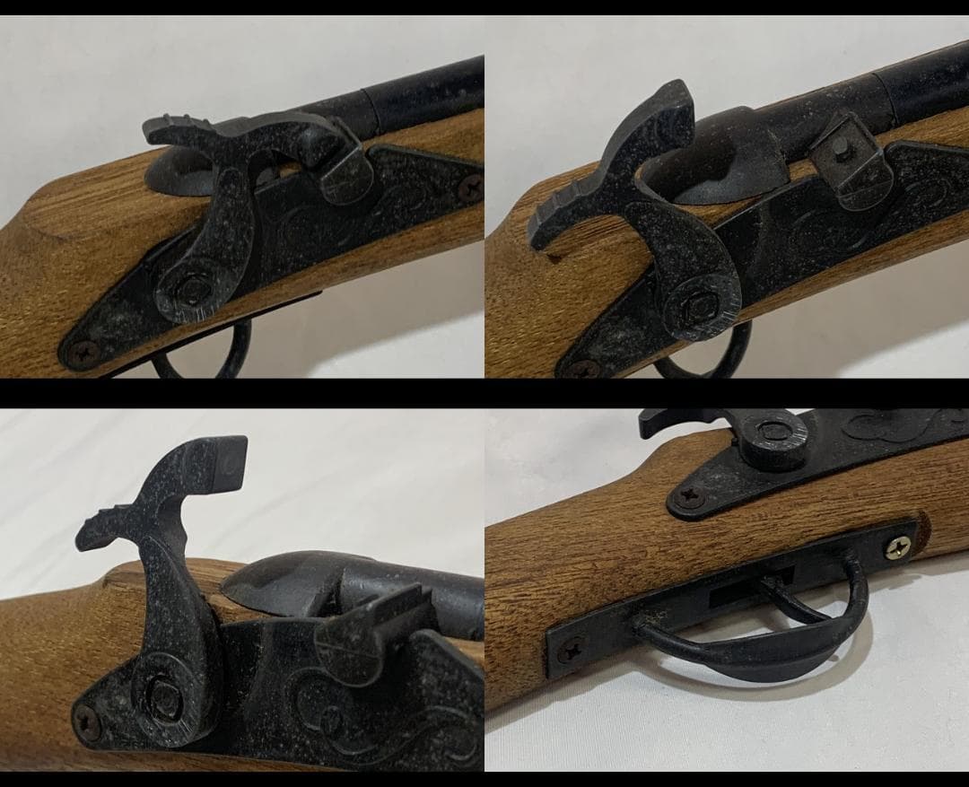 MARUSHIN マルシン 古式銃 1891 木製ストック 発火式モデルガン - メルカリ