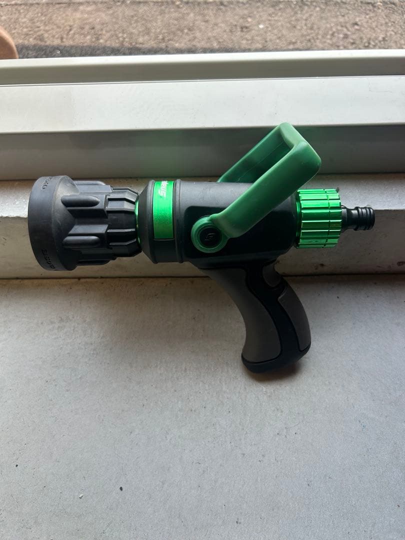 SNAP-ON スナップオン　シャワーノズル　ガーデニング　洗車　グリーン　中古