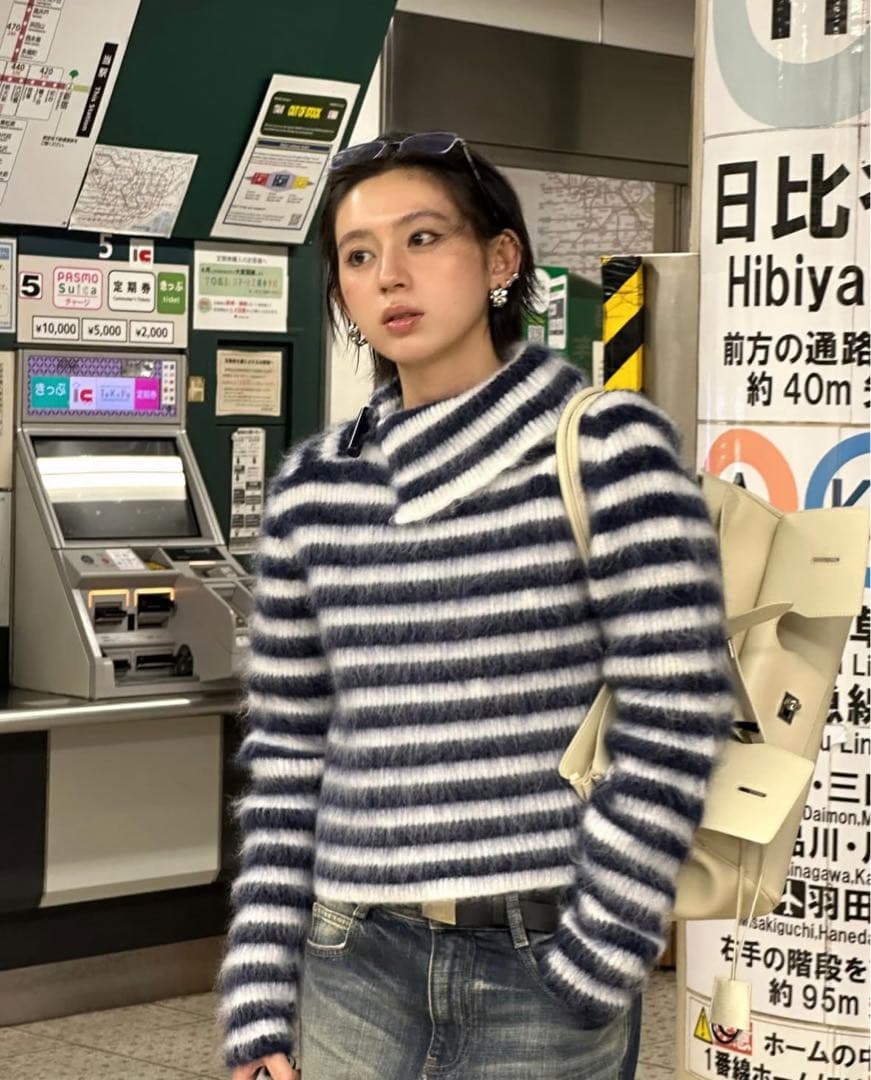 jacquemus Jacquemus Le Pull Marina セーター Jacquemus Le Pull Marina Sweater | Blue | FARFETCH