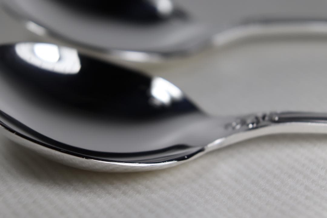 Y*g様 クリストフル□コンソメ・スプーン2本セット□デザインは大人気