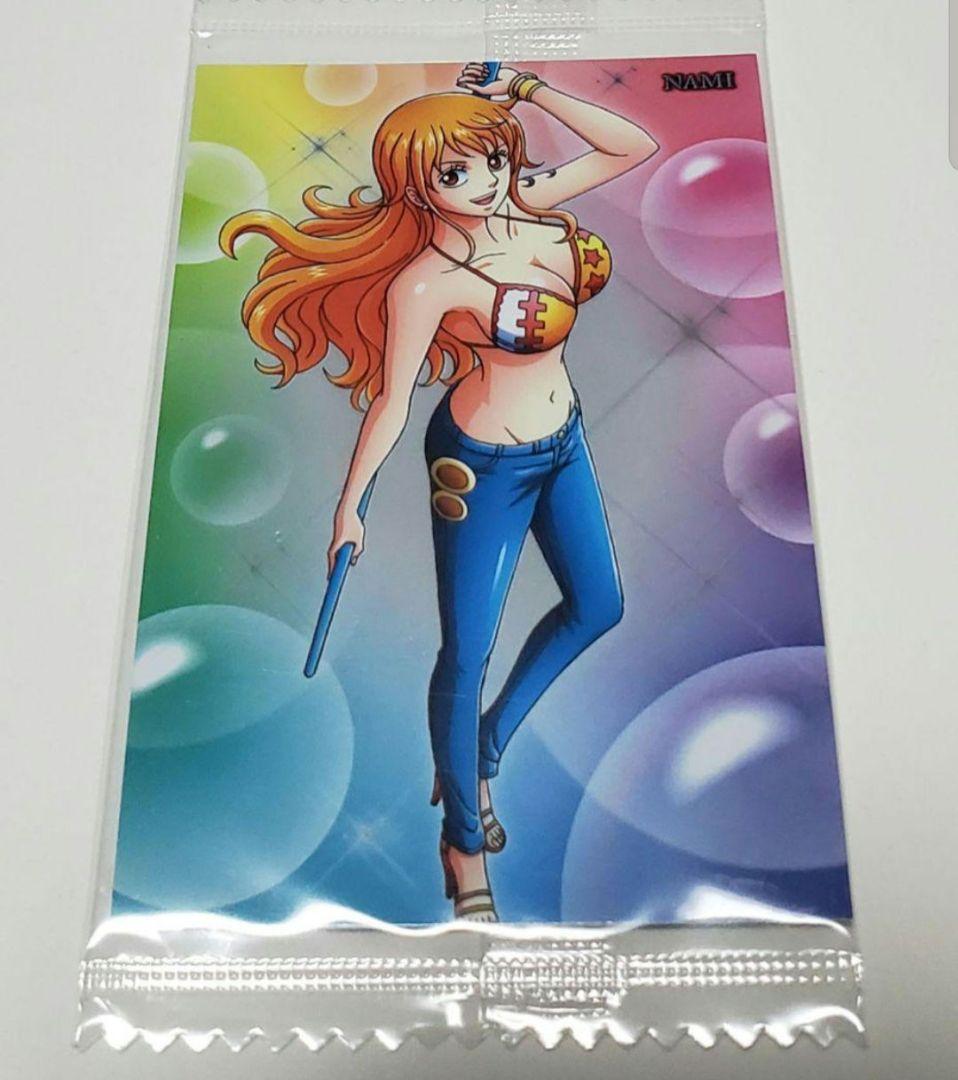 希少 ワンピース ウエハース カード ONE PIECE ナミ|mercariメルカリ