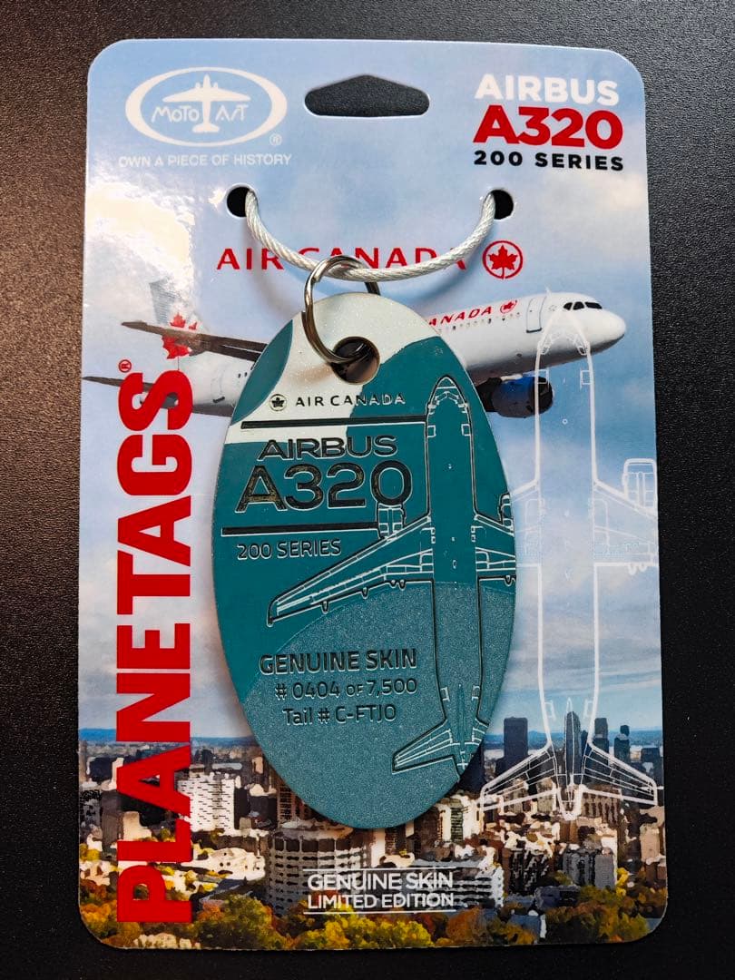 エア・カナダ Planetags A320-211 C-FTJ