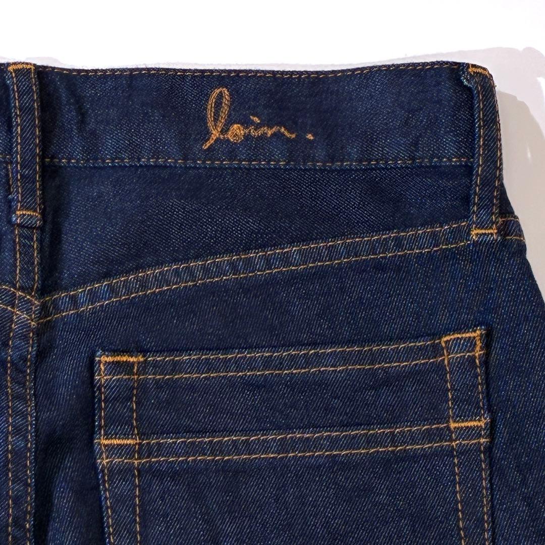 新品未使用】 loin. ロワン スリムデニムパンツ ジッパーフライ 井川遥