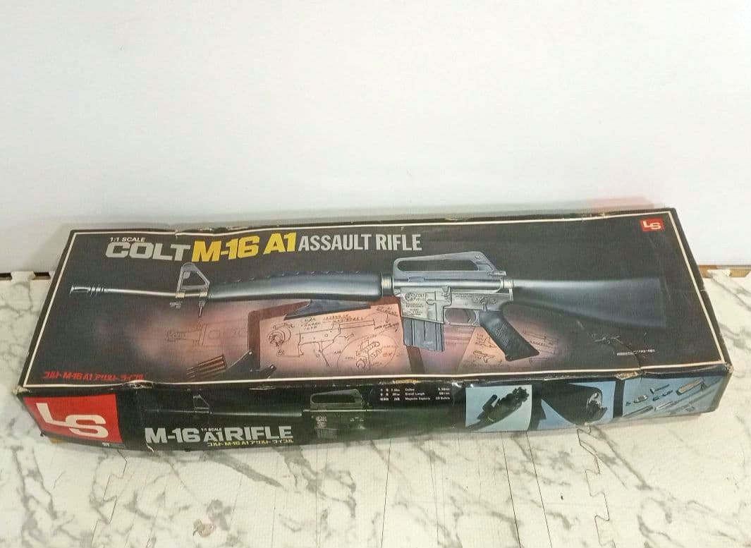 超激レア品】【ジャンク】LS社製M16A1アサルトライフル - メルカリ