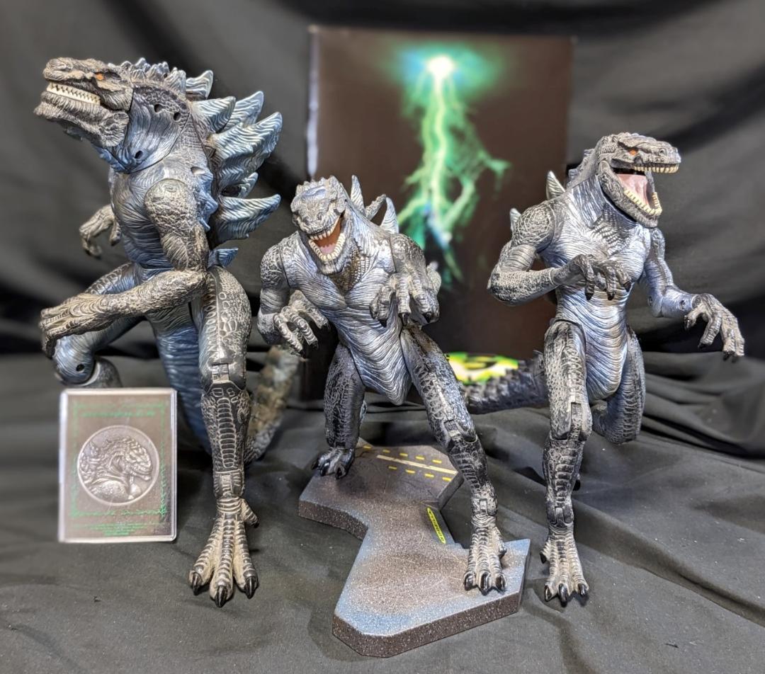 OnOFF様専用】エメリッヒ版ゴジラ（1998）アクションフィギュア3体＋