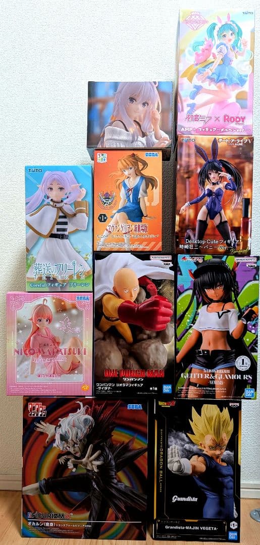 【オカルン/フリーレン/イレイナ/ワンパンマン他】プライズ10体セットまとめ売り