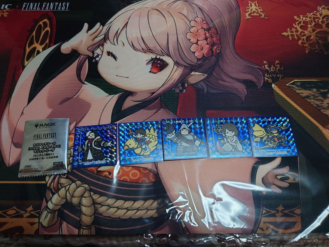 MTG タタル·タル　プレイマット＋ちびキャラシール　まとめて