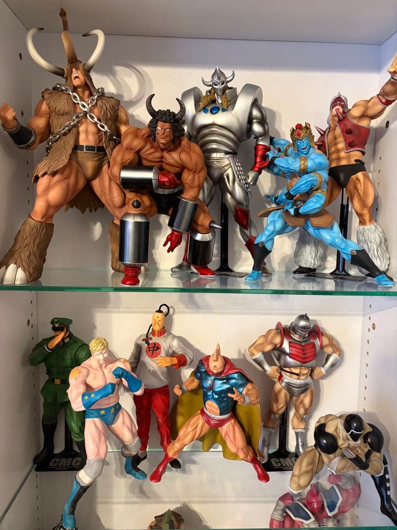 CCP キン肉マン　フィギュア　開封品　箱なし　10体セット CMC NO.EX キン肉マン フェイスフラッシュ 原作カラー （専用スタンド