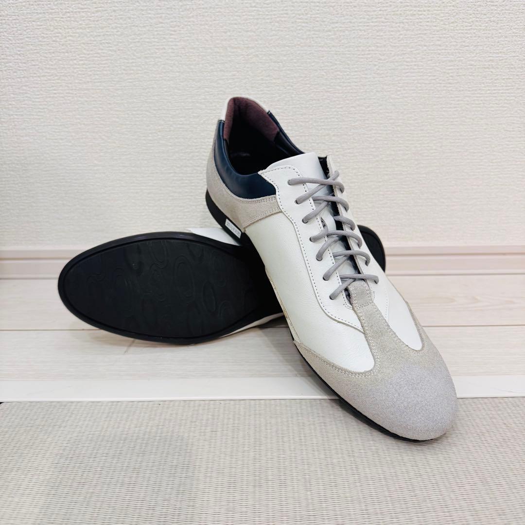 大塚製靴　クラシックレザースニーカー　ジェントル　25.5センチ