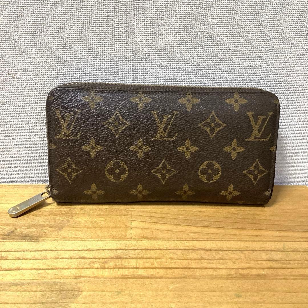 Louis Vuitton モノグラム長財布　モノグラム ジッピー・ウォレット ☆安心の国内発送☆ LV ジッピー・ウォレット モノグラム ♪ (Louis