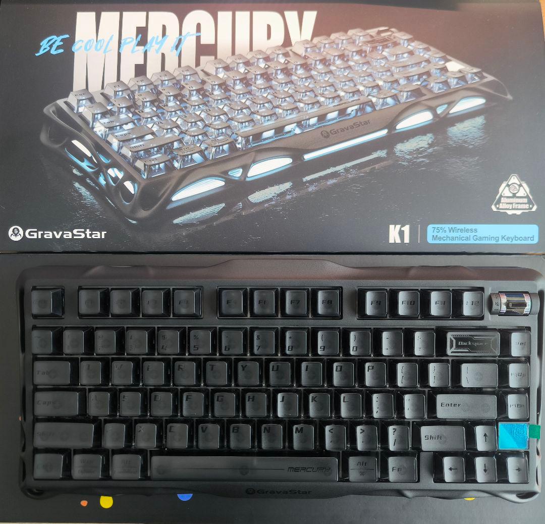 Gravastar Mercury K1 ステルスブラック
