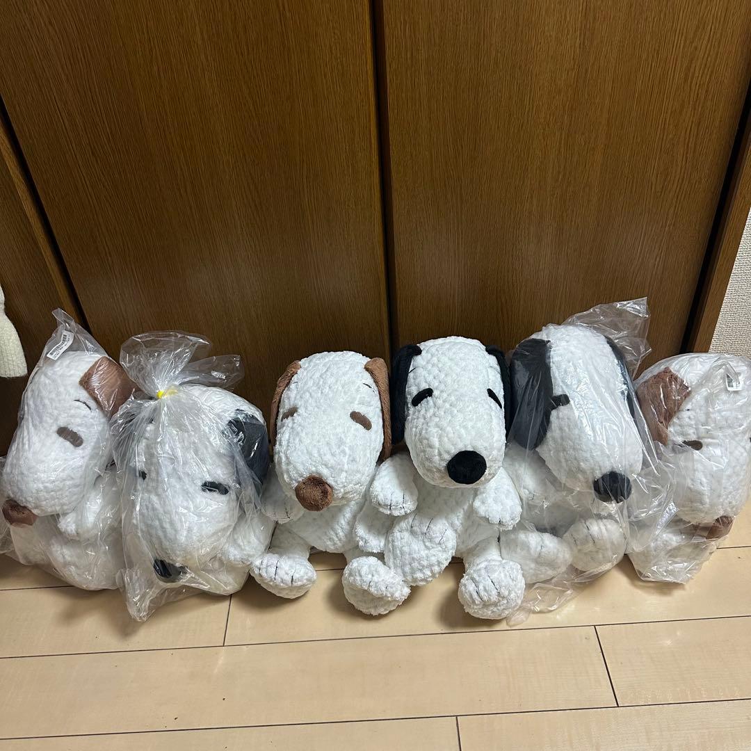 SNOOPY スヌーピー ぬいぐるみ等6点