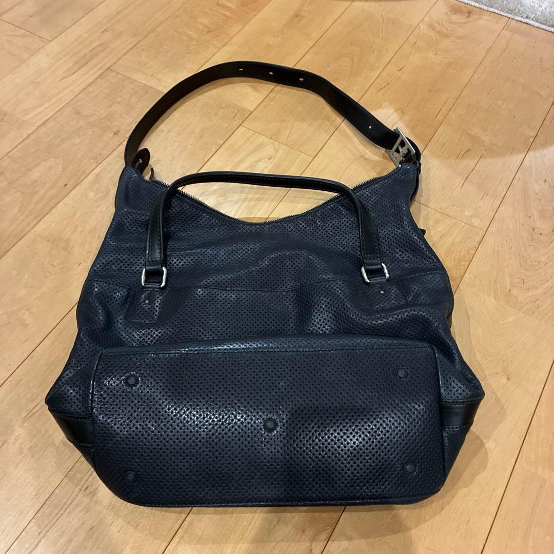 エディフィス別注 Daniel & Bob 黒 パンチング加工 トートバッグ