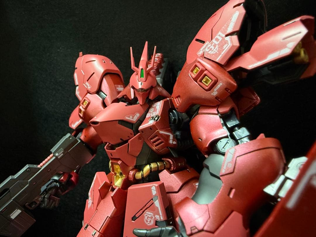 RG サザビー　完成品　全塗装　赤バンダイ 完成報告】RGサザビーを全塗装で製作｜Forever Modeling