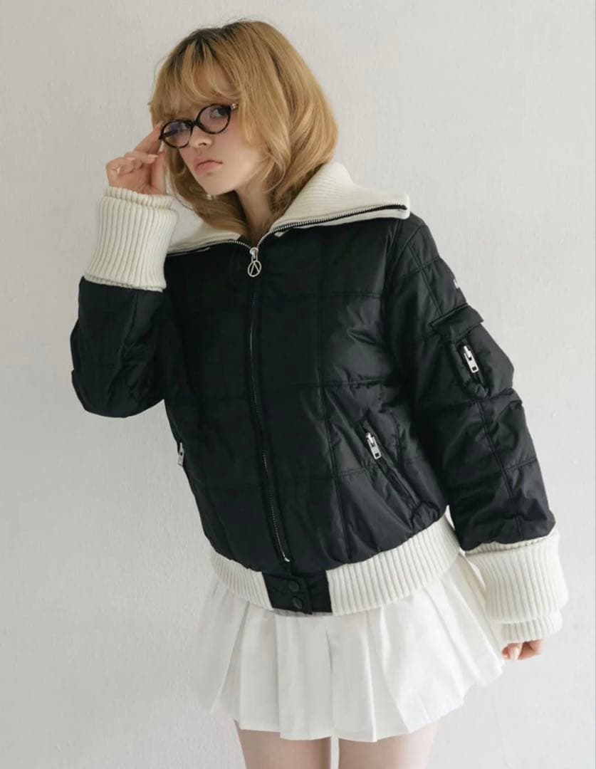 andmary Mary quilting jacket アウター ANDMARY】Mary quilting jacket