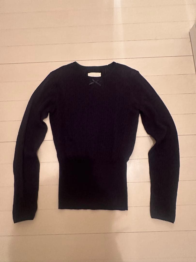 SHISHIKUI eyelet long NAVY 新品未使用 - メルカリ