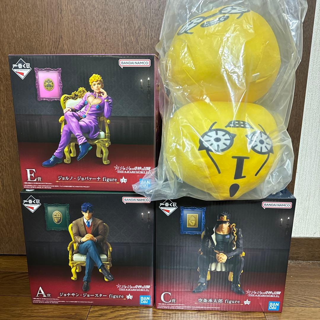 一番くじ ジョジョの奇妙な冒険 THE JOJO WORLD　4点セット
