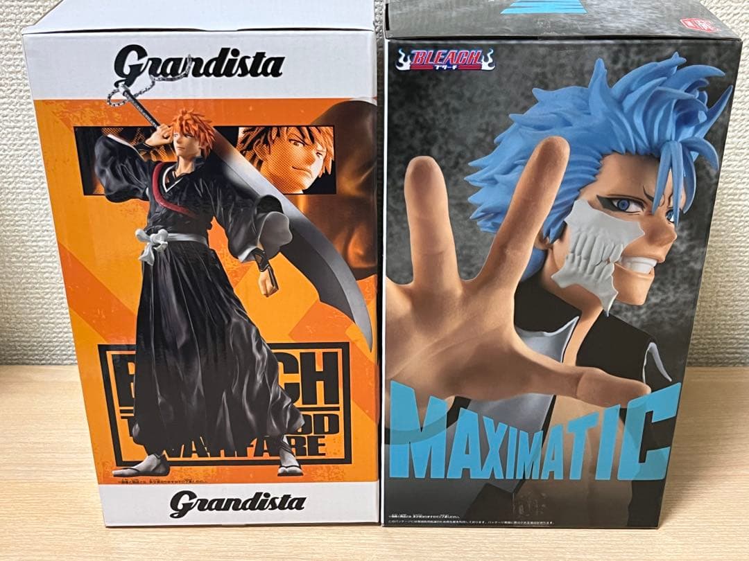 BLEACH 黒崎一護 グリムジョー・ジャガージャック フィギュア - メルカリ