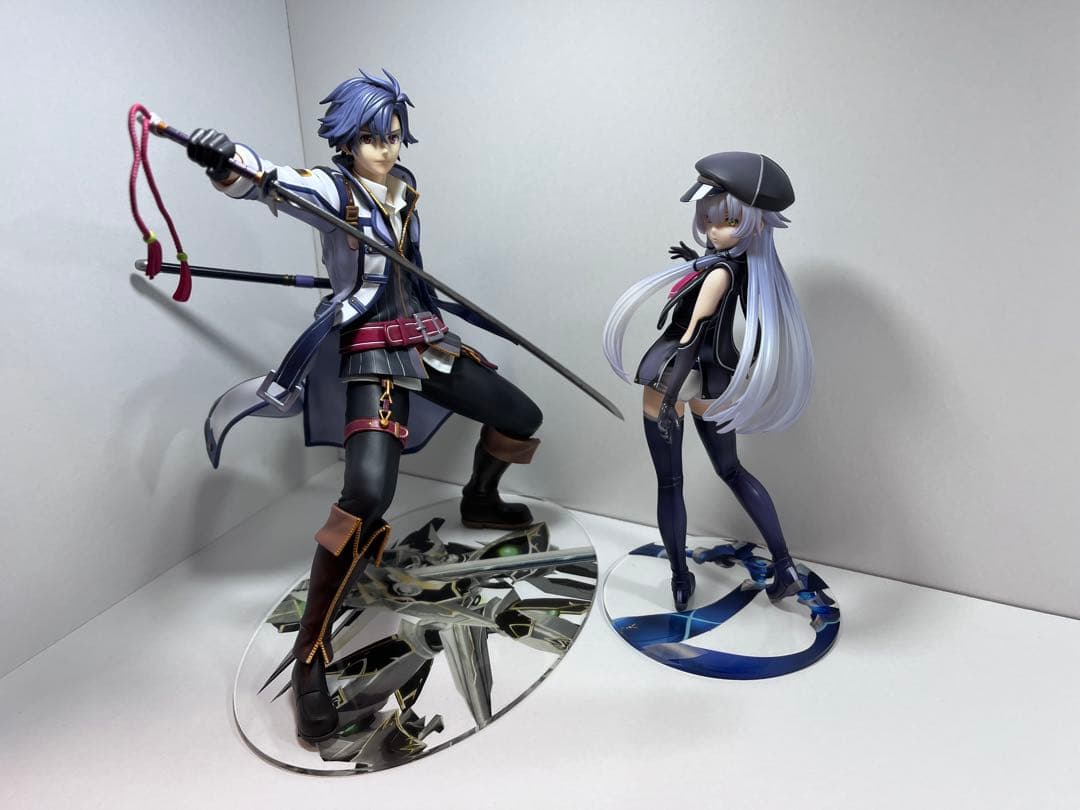閃の軌跡　フィギュア　リィン　アルティナ 軌跡シリーズ』アルティナ・オライオンフィギュアの彩色見本とリィン