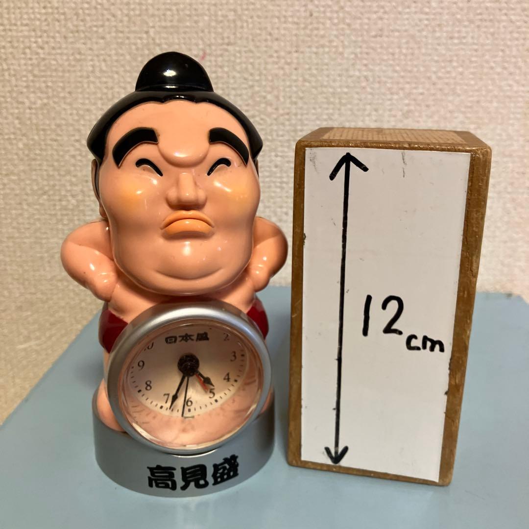 懸賞当選品大相撲 日本盛 高見盛の声で起こしてくれる目覚まし時計