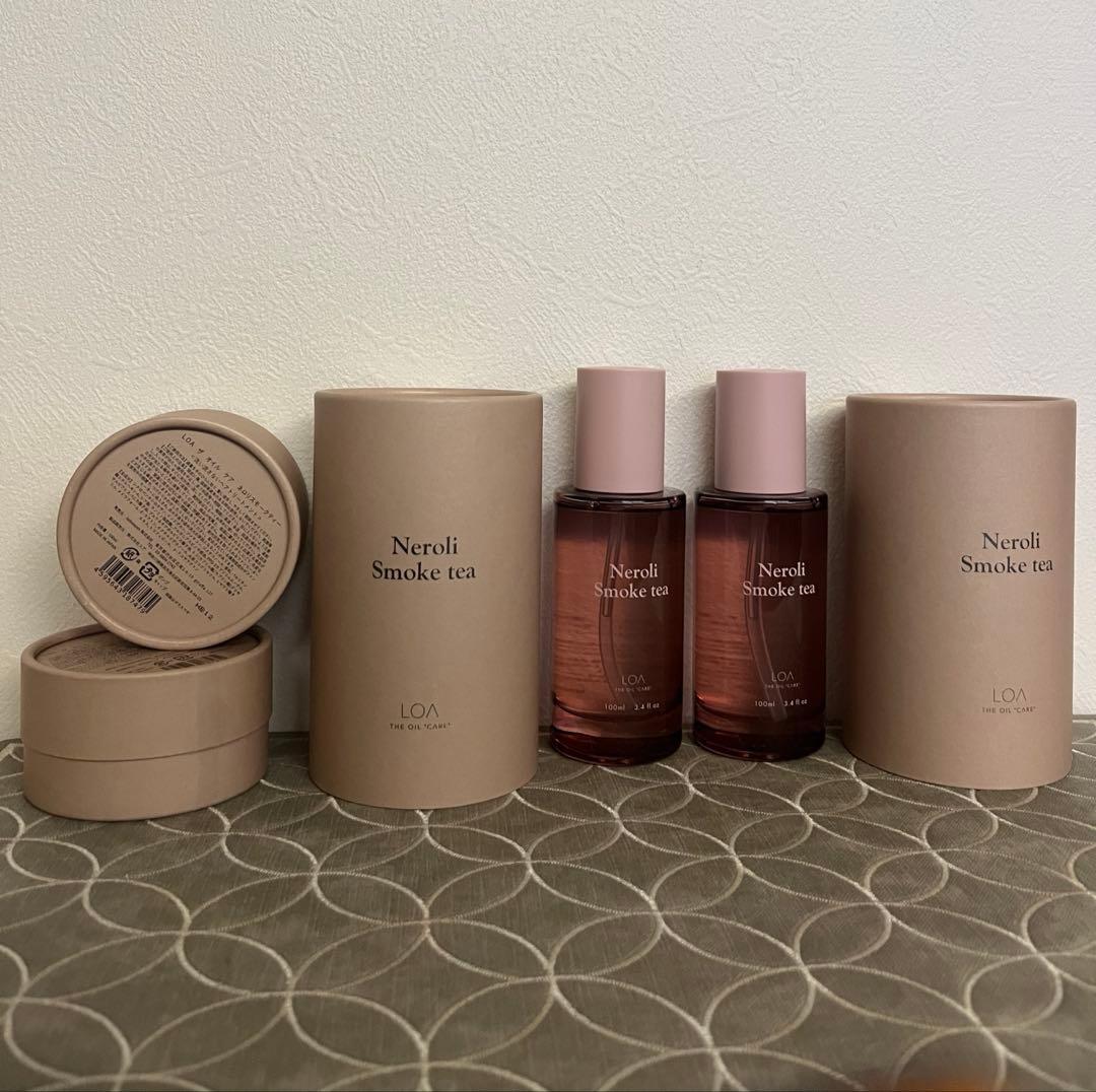 新品 ロアザオイルケア 100ml ネロリスモークティ 2本セット