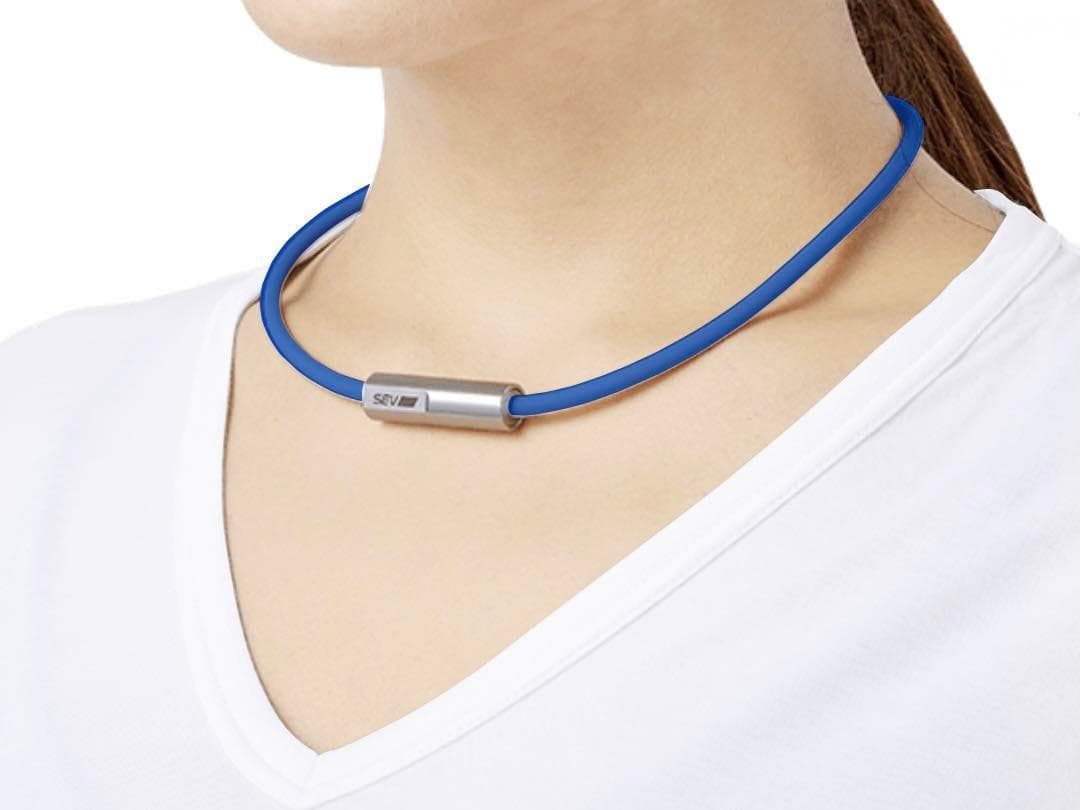 【新品】SEV セブルーパー typeM ブルー 46cm ネックレス/首用