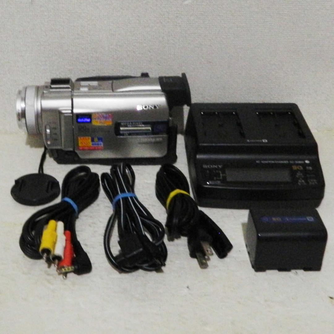 動作品 Sony DCR-TRV20 ② miniDV ビデオカメラ ダビングに