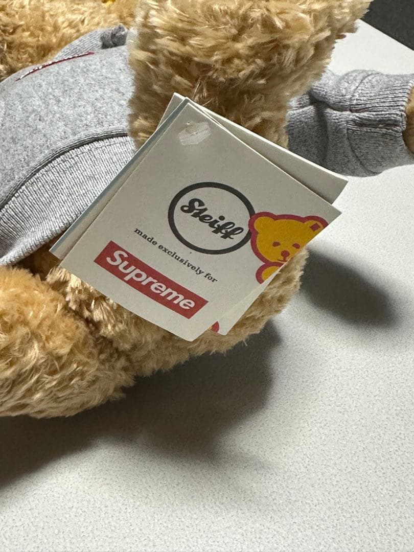 Supreme steiff bear ぬいぐるみ - メルカリ