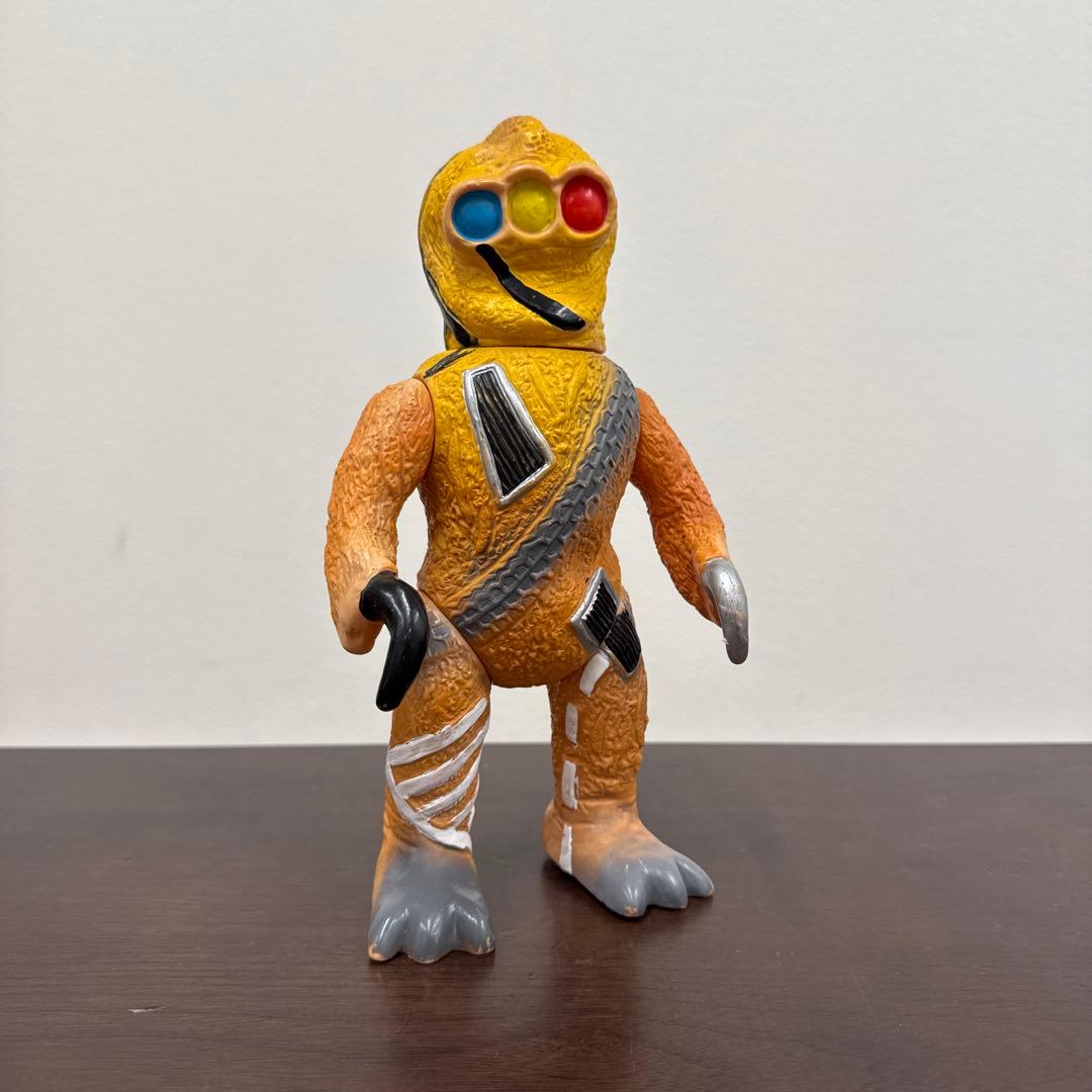 当時物　マスダヤ　怪獣　クルマニクラス　ソフビ