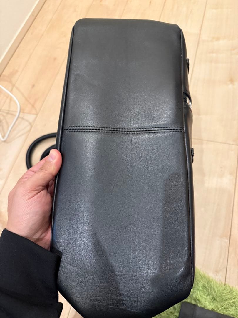 む　《新品未使用》　Schott ライダース　トートバッグ　ブラック